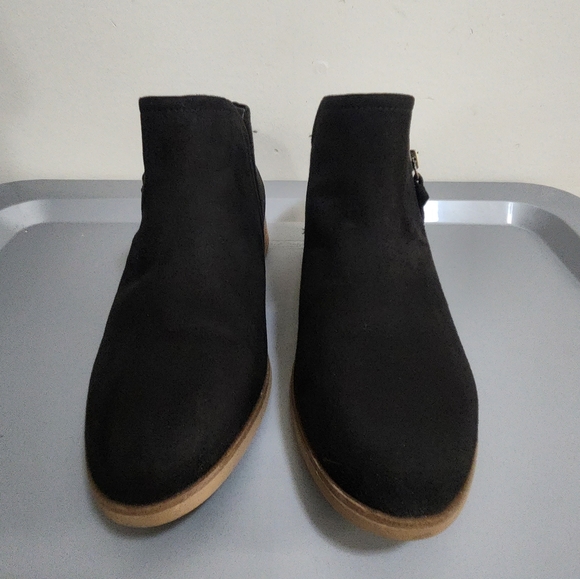 Womens Dr. Scholl's Astir Suede Black Bootie size 8 1/2 W - Picture 11 of 14